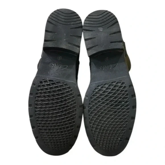 Clark’s Women’s Orinocco Dip Leather Boot Black Size 9 - Picture 9 of 11